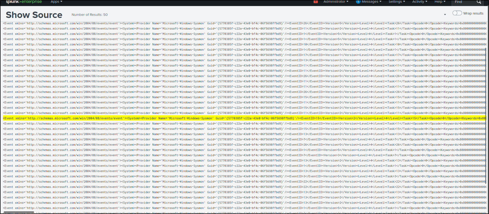 DFIR-IRIS timeline construction — step 22