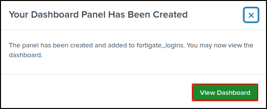 dashboards configuration step 137