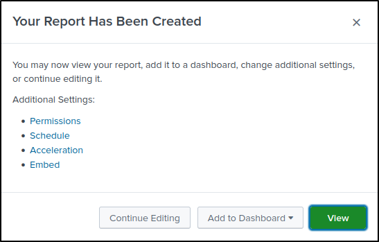 reports alerts configuration step 105
